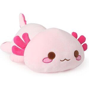 13" Onsoyours Cute Axolotl  Salamander Kawaii Plush Pillow Soft Stuffed Animal